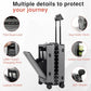 Zipperless 20 Inch Carry On Luggage
