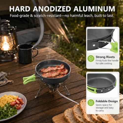 3pcs Camping Cooking Set for 1