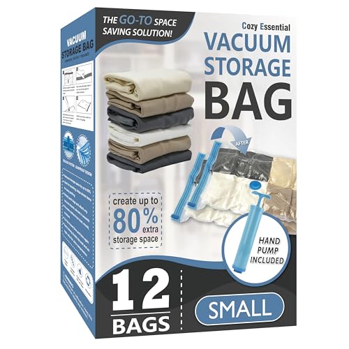 Vacuum Storage Bags with Hand Pump