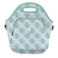 LunchTote Zippered Bag Insulated Neoprene Caddy (Coquette Charm / X-Large 6.5 Quart Lunch Tote)