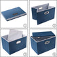 Large Collapsible Storage Bins with Lids [3 (3 Count)
