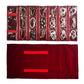 Travel Jewelry Roll Bag Portable Organizer Pouch With Grids&PVC Cover Storage Bags for Necklace
