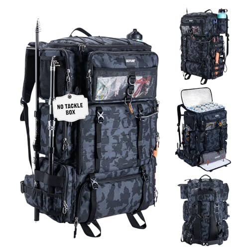 Fishing Tackle Backpack with Cooler