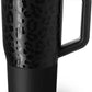 BrüMate Müv - 25oz 100% Leak Proof Insulated Coffee Mug with Handle & Lid - Stainless Steel Coffee Travel Mug - Double Walled Coffee Cup (Onyx Leopard)