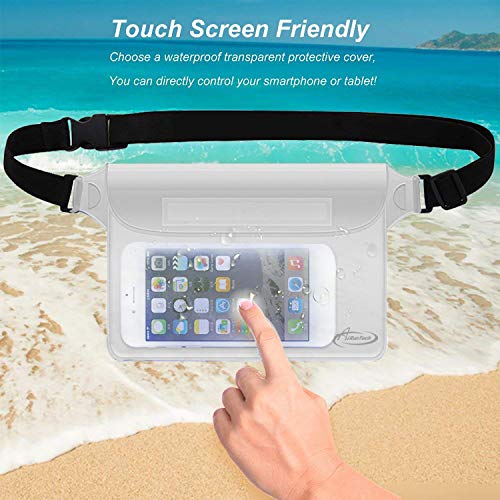 Waterproof Pouch with Waist Strap (2 Count)