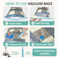 Vacuum Storage Bags with Hand Pump