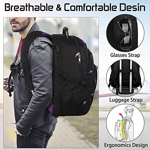 18.4 Travel Backpack Men Women