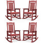 Outdoor Rocking Chair Set of 4 (4 Count)