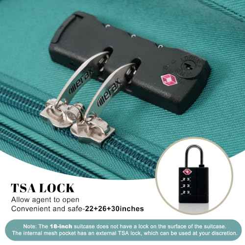 4 Piece Expandable Luggage Set (4 Count)