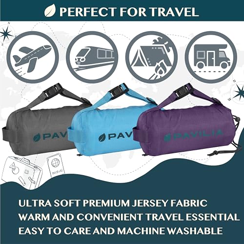 Travel Blanket Airplane Compact with Bag Lightweight