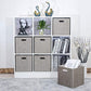 3X Thicker Fabric Storage Cubes 13 inch Collapsible Storage Bins for Organization