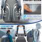 Extra Large Backpack Bookbag for College Travel Laptop Business Hiking Backpack Fit Laptop Up to 17 Inch Sturdy Multi Compartment Gifts for Men Women Night Light Reflective