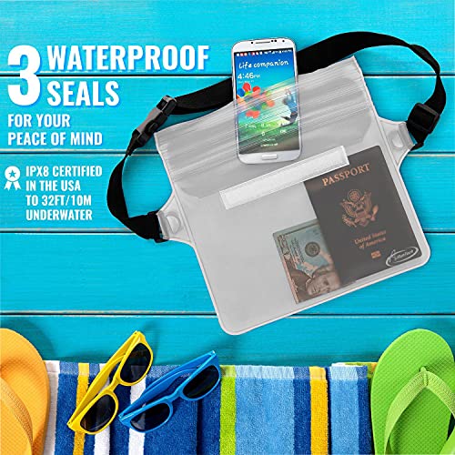 Waterproof Fanny Pack (2 Count)
