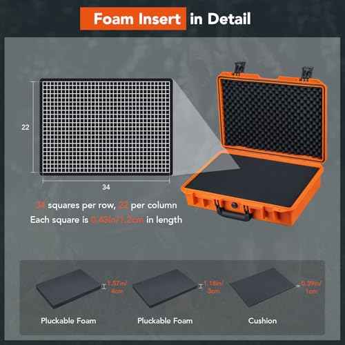 HC 4410 Waterproof Hard Case with Foam