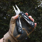 Multitool, 21-in-1 Stainless Steel Pocket Knife with G10 Handle, Screwdriver Sleeve, Self-locking Pliers with Sheath-Perfect for Outdoor, Survival, Camping, Hiking, Simple Repair