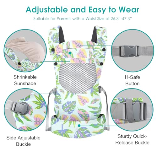 Baby Carrier Breathable Infant Carriers for 7