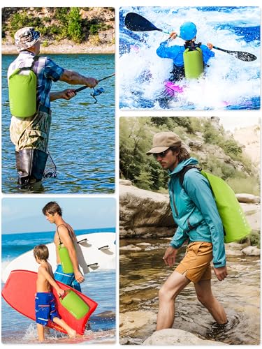 Waterproof Dry Bag Backpack with Emergency Whistle