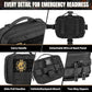 Vehicle IFAK Trauma Kit with CAT Tourniquet Black