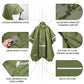 Hooded Rain Poncho for Adults