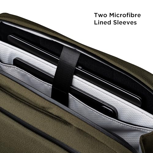 Elements Tech Brief Pro 12L Laptop Briefcase Backpack Green