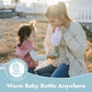 Portable Travel Baby Bottle Warmer On The Go