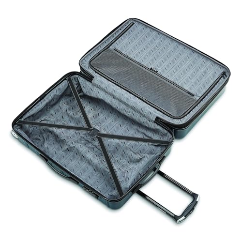 Omni 2 28 Inch Large Checked Hardside Luggage with 360° Spinner Wheels