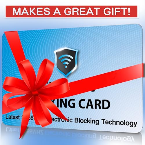 2 Pack RFID Blocking Card for Credit Debit ID Card (2 Count)