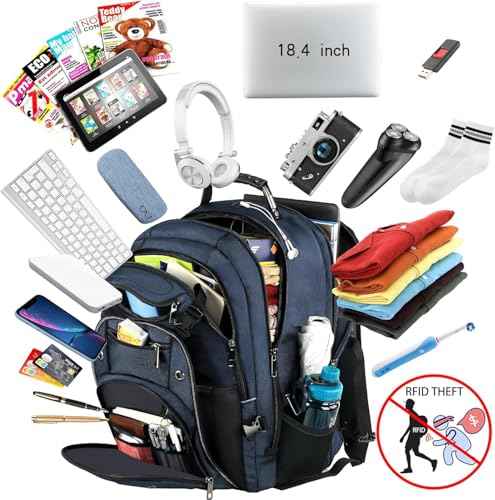 18.4 Laptop Backpack for unisex (60 Count)