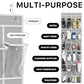 24 Pockets Clear Over the Door Shoe Organizer