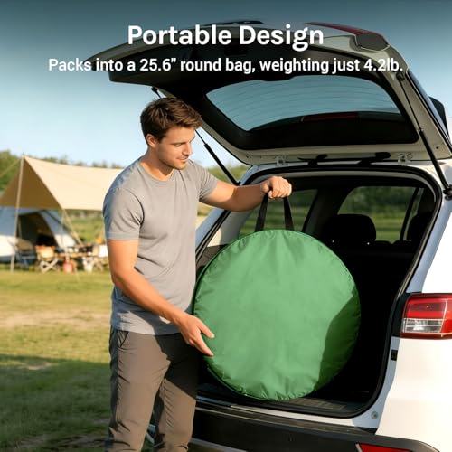 Pop Up Shower Tent for Camping Essentials