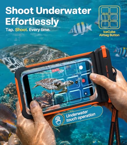 IPX8 Waterproof Phone Pouch Floating (2 Count)