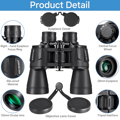 20x50 High Powered Binoculars for Adults