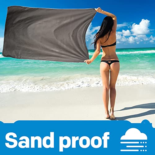 2 Pack Microfiber Camping Towels (2 Count)