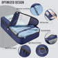 10 Set Packing Cubes for Travel Essentials (99 Count)