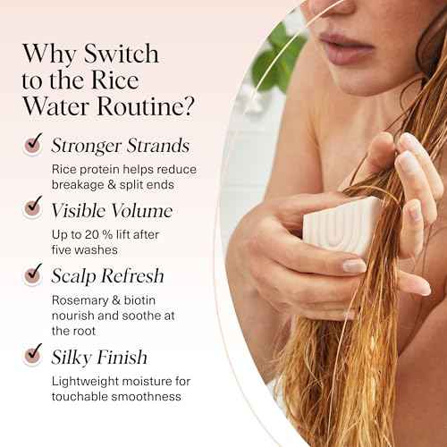 Rice Water Shampoo and Conditioner Set + Pre (7.9 Ounce)