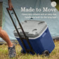 Classic Series Insulated Portable Rolling Cooler with Wheels