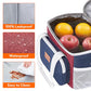 Medium Lunch Bag (White & Red & Blue / Medium(9L))