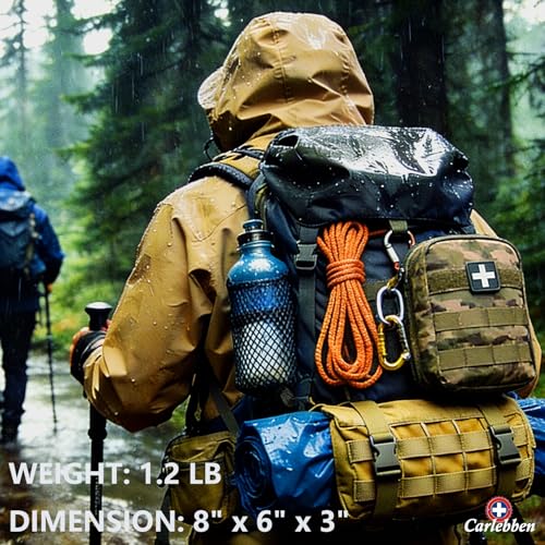 EMT Pouch MOLLE Ifak Pouch Tactical MOLLE Medical First Aid Kit Utilit Camouflage