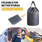 140L Washable Laundry Bags with Handles (2 Count)