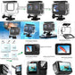 Accessory Kit with Waterproof Case for Go Pro Hero 13 12 11 10 9 Black. Underwater Diving Housing Floating Hand Grip Screen Protector Bundle Pack for GoPro 13 12 11 10 9 Camera