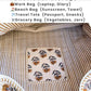 100% Cotton Quilted Tote Bag For Women