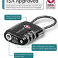 TSA Approved Cable Luggage Locks