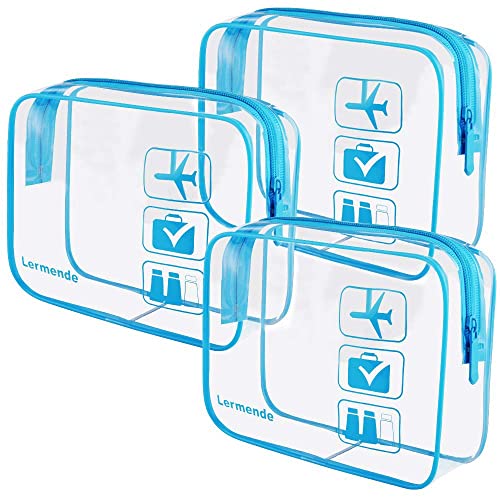 Clear Toiletry Bag TSA Approved Quart Size Travel Carry On