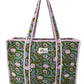 100% Cotton Quilted Tote Bag For Women