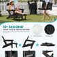 Folding Adjustable Adirondack Chair with Footrest