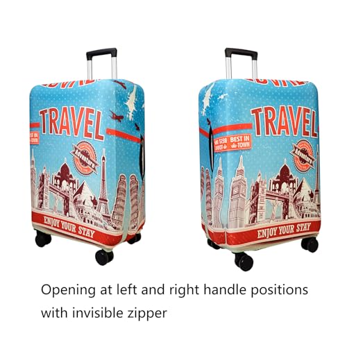 Travel Luggage Cover Suitcase Cover Protector Skins 18