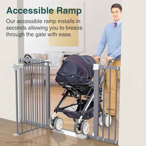 29.7 54.2" Wide Baby Gate