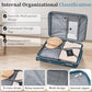 Luggage Sets 6 Piece Expandable Suitcase (6 Count)