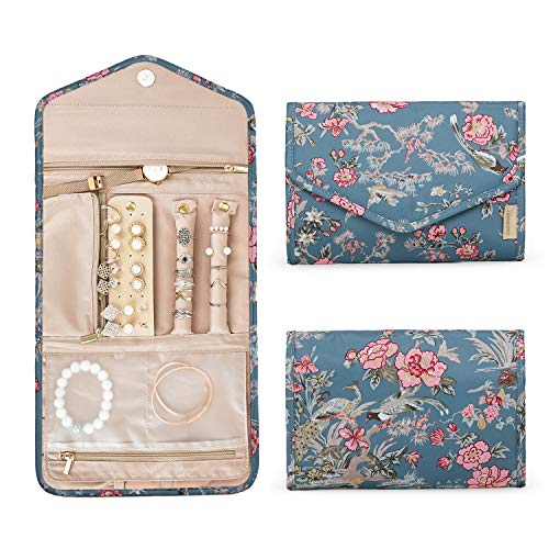 Travel Jewelry Organizer Roll Foldable Jewelry Case
