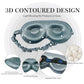Adjustable 22 Momme 100% Pure Mulberry Silk Sleep Mask